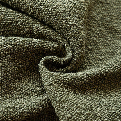 Foindtower Pack of 2 Modern Textured Boucle Throw Pillow Covers Accent Solid Decorative Pillow Cases Cozy Woven Couch Cushion Case for Chair Sofa Bedroom Living Room Home Decor 20x20 Inch Moss Green